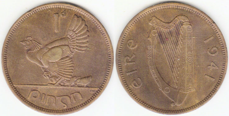 1941 Ireland Penny A001975